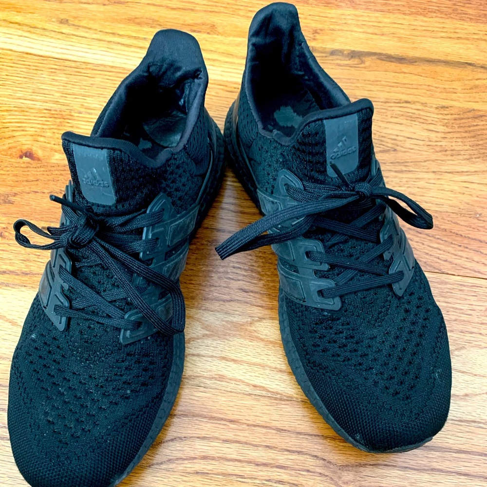 Black adidas ultra boost